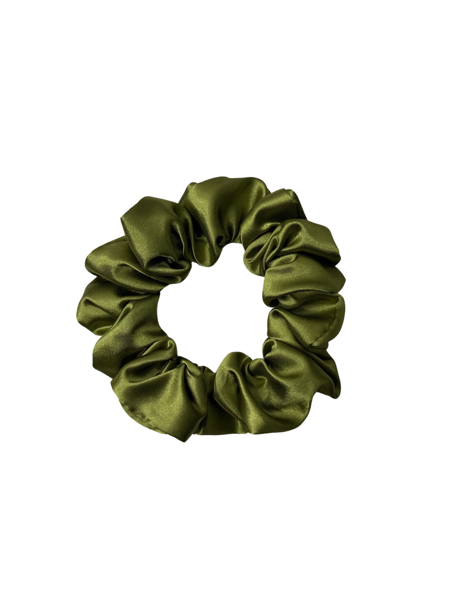 Chouchou en satin|Olive