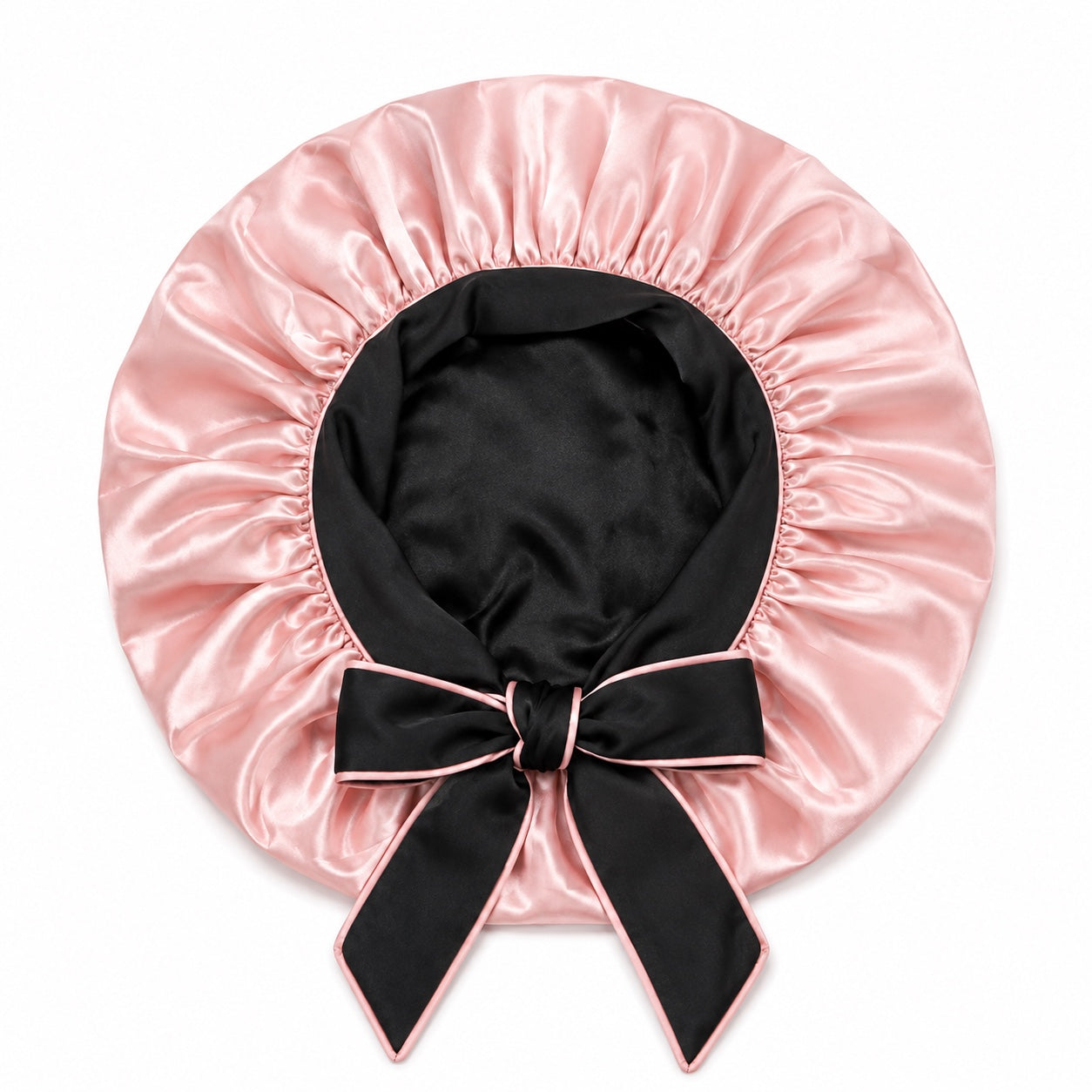 Bonnet en satin à nouer - Pink Panther