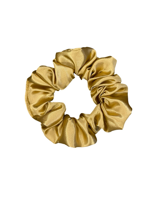 Chouchou en satin |Gold