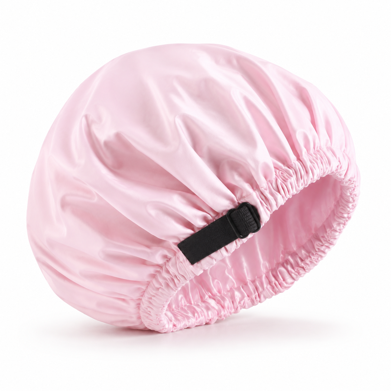 Bonnet de douche réglable doublé en satin