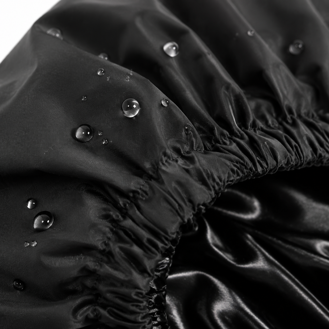 Bonnet de douche réglable doublé en satin