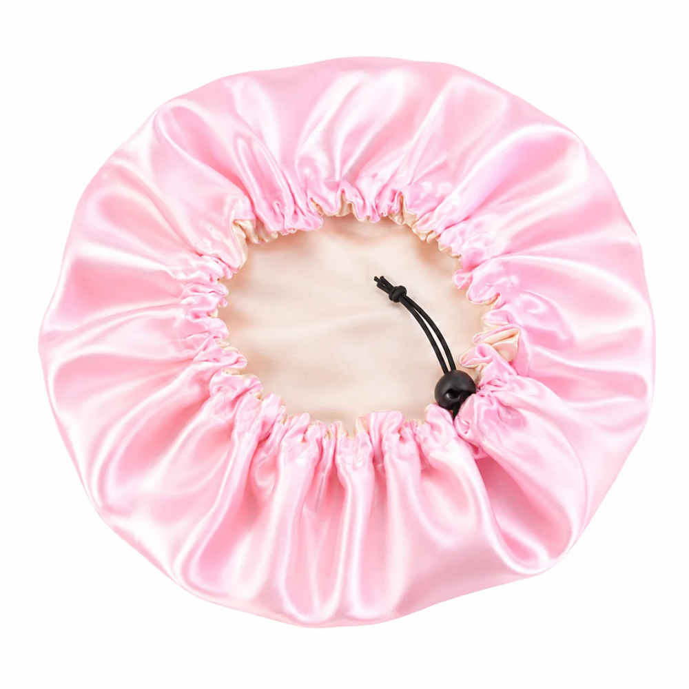 Bonnet en satin réglable