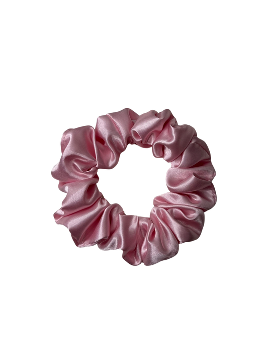 Chouchou en satin|Rose