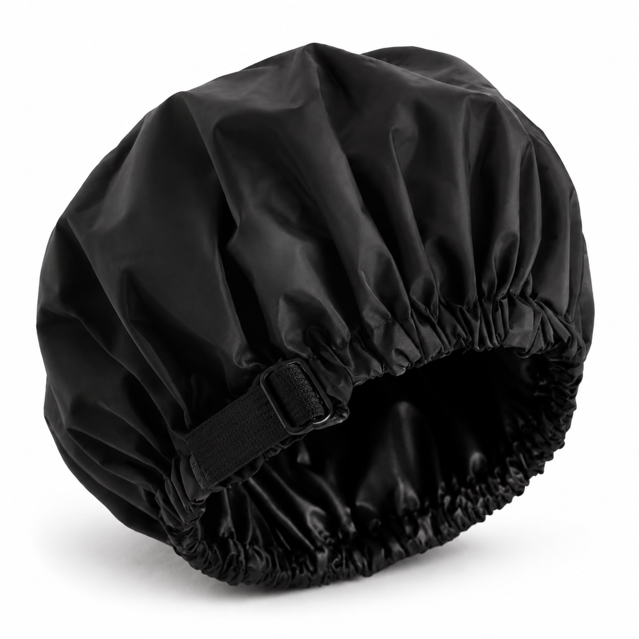 Bonnet de douche réglable doublé en satin