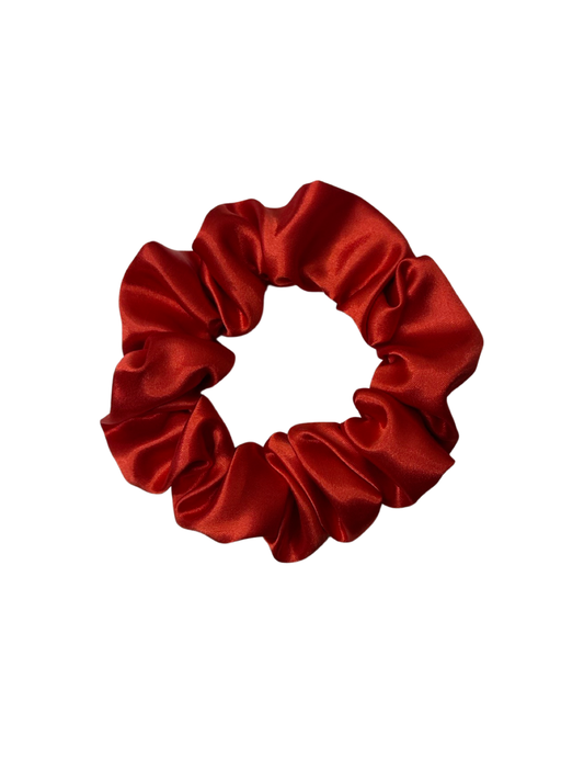 Chouchou en satin|Rouge