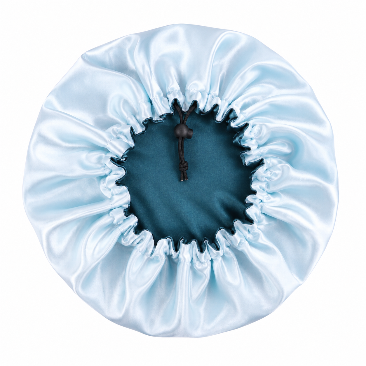 Bonnet en satin réglable - Saphir