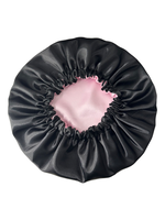 Bonnet en satin réversible | Pink Panther