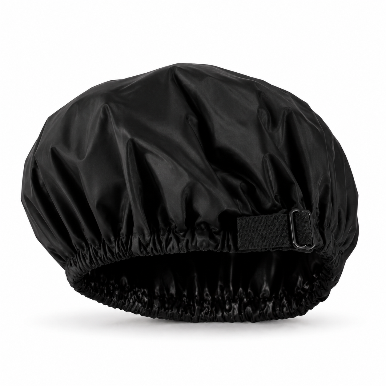 Bonnet de douche réglable doublé en satin
