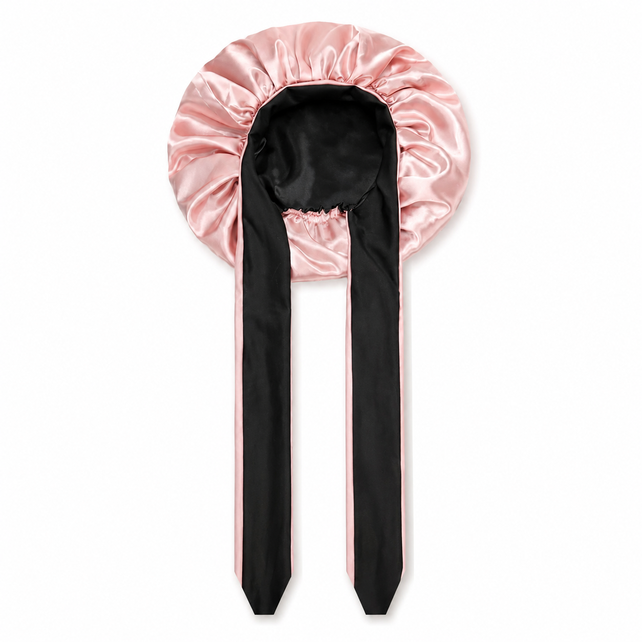 Bonnet en satin à nouer - Pink Panther