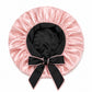 Bonnet en satin à nouer - Pink Panther